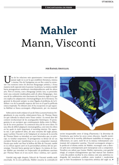 Mahler, Mann, Visconti